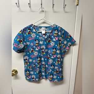Women’s scrub top, excellent condition.